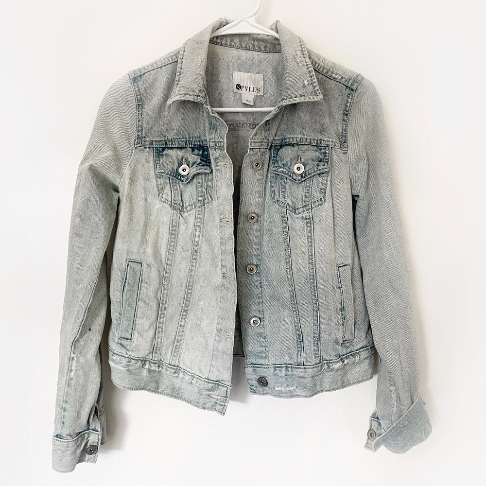 Light blue Stylus Denim Jacket Large